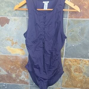 Andie Deep Blue Bodysuit